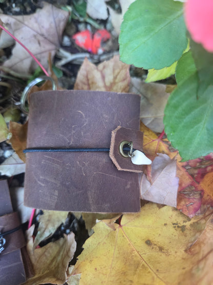 Mini Leather Traveler's Journal