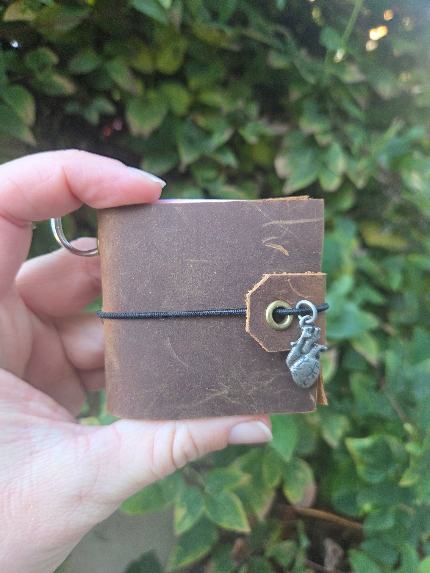 Mini Leather Traveler's Journal