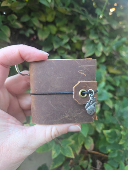 Mini Leather Traveler's Journal