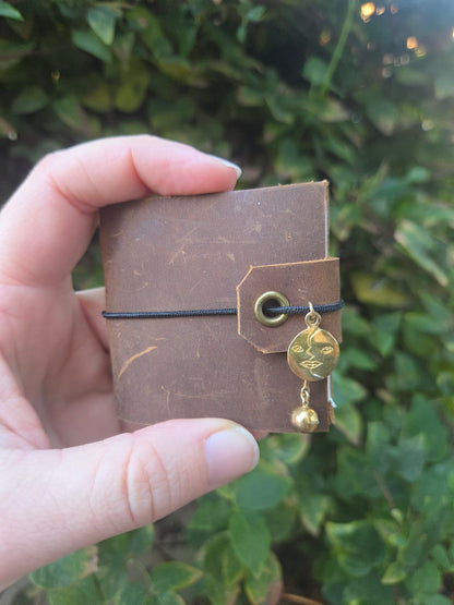 Mini Leather Traveler's Journal