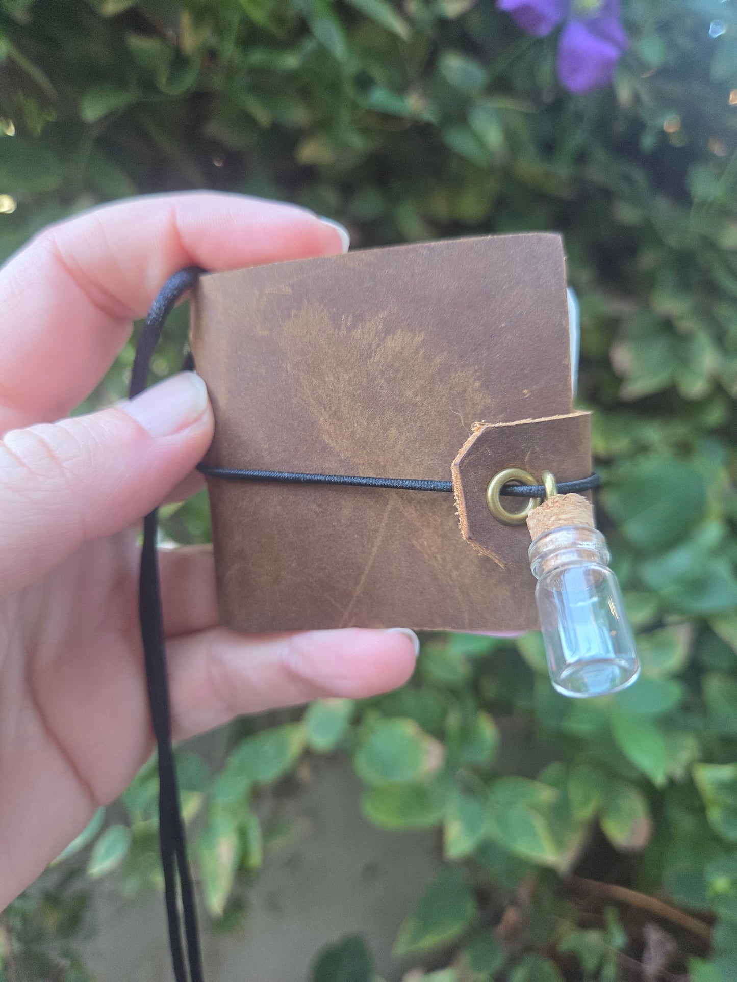 Mini Leather Traveler's Journal