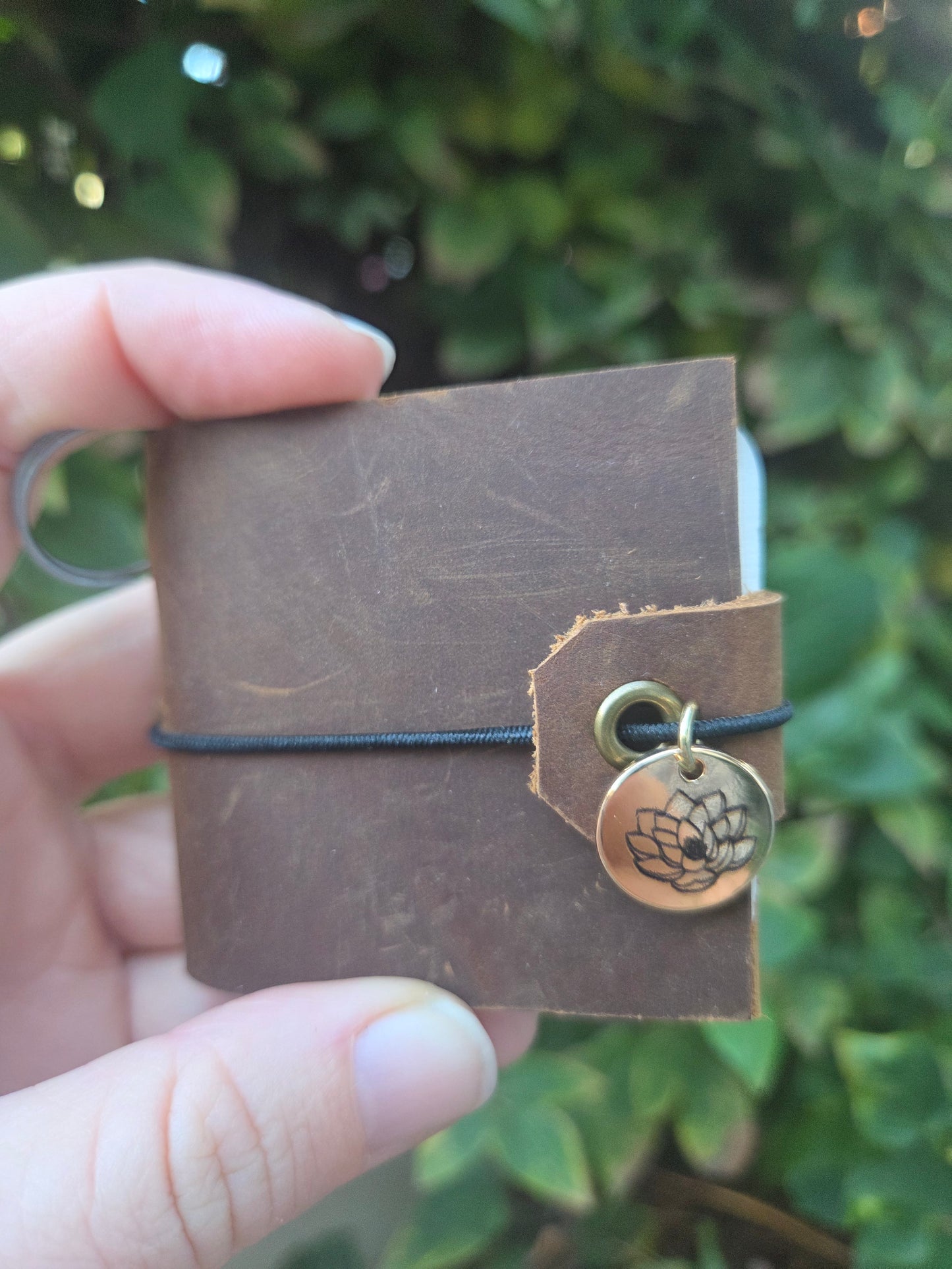 Mini Leather Traveler's Journal