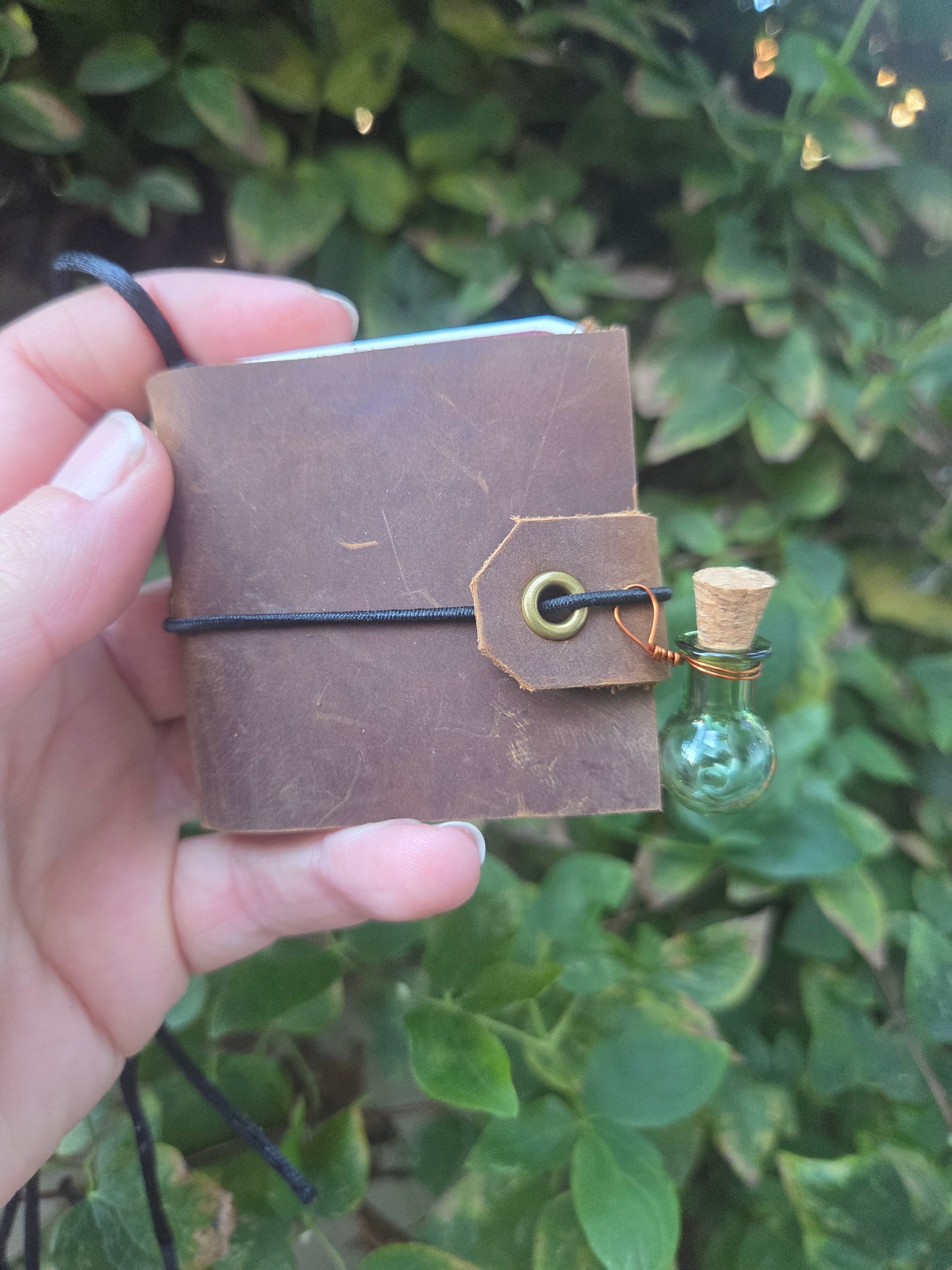 Mini Leather Traveler's Journal