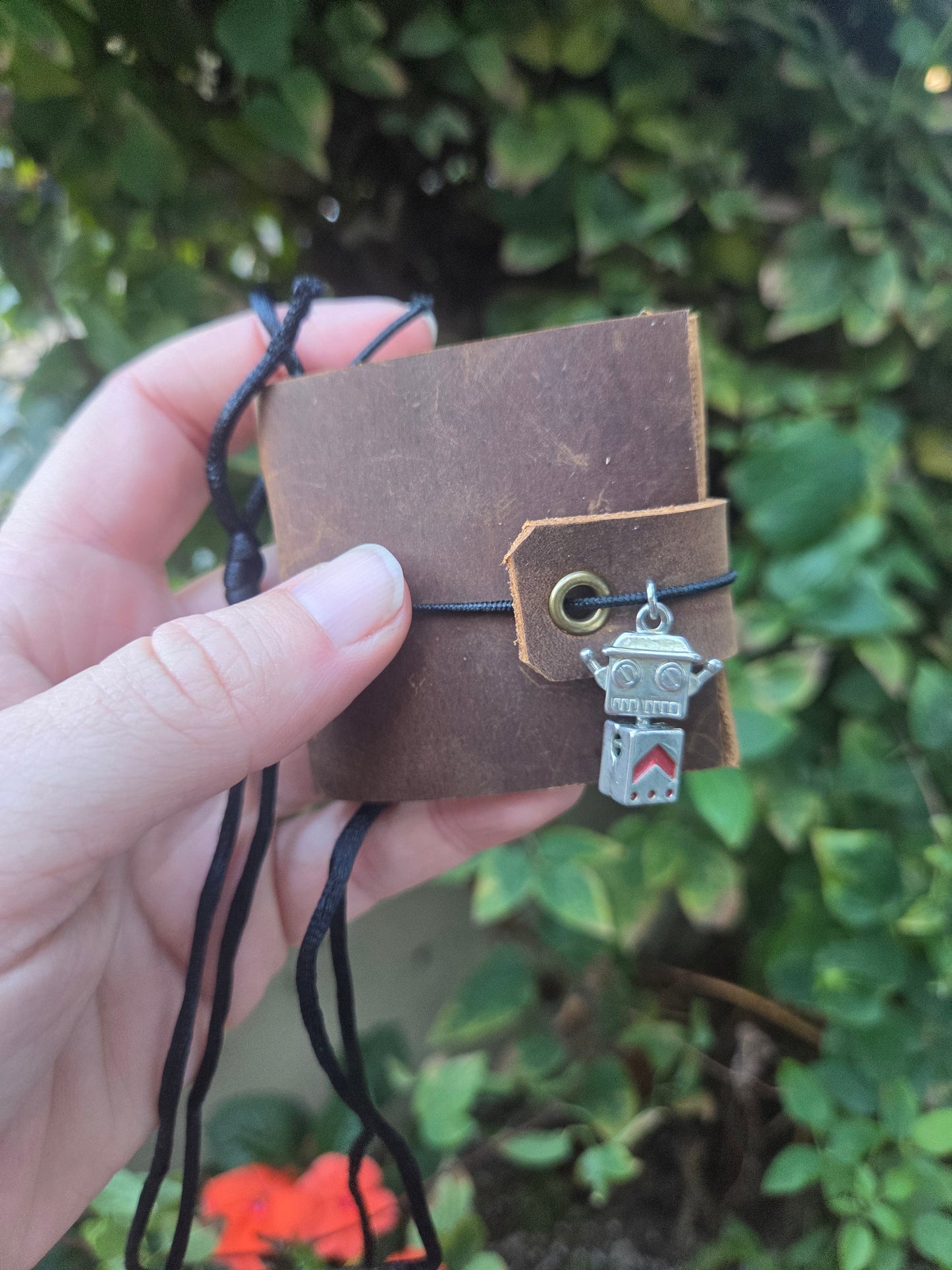 Mini Leather Traveler's Journal