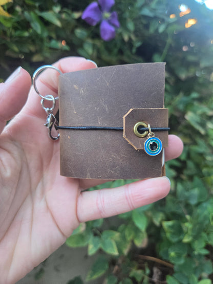 Mini Leather Traveler's Journal