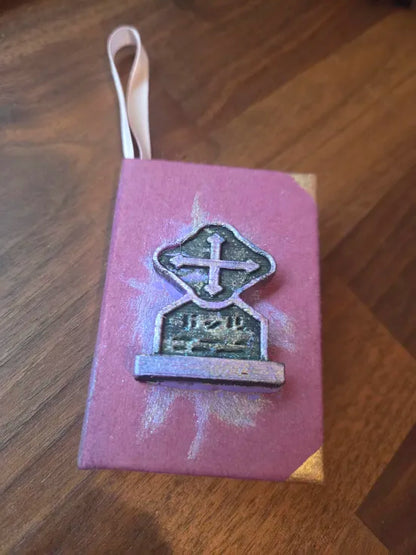 Grim Book Ornament