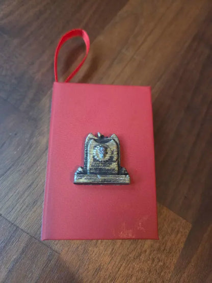 Grim Book Ornament
