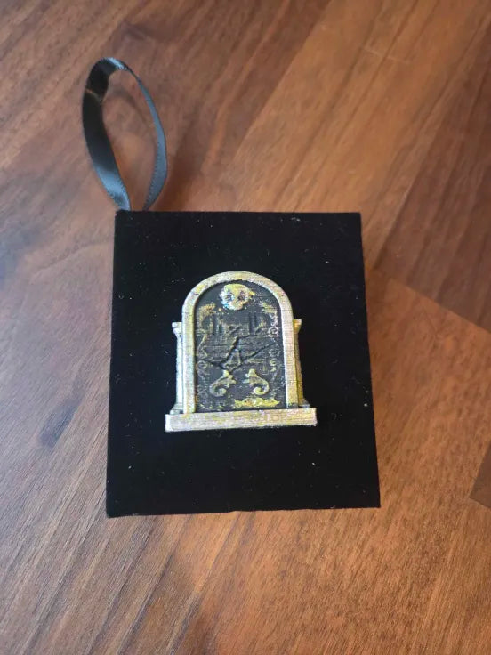 Grim Book Ornament