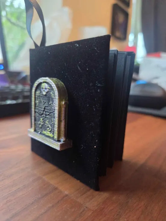 Grim Book Ornament
