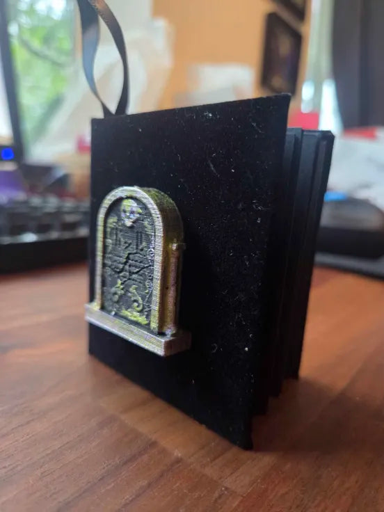 Grim Book Ornament