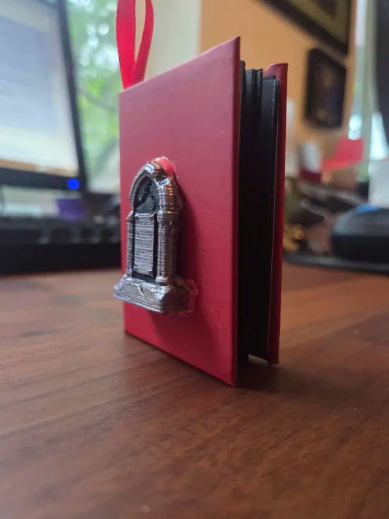Grim Book Ornament