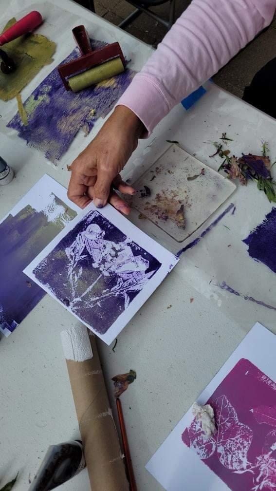 4/18 Botanical Printing Sampler at The Fishbowl