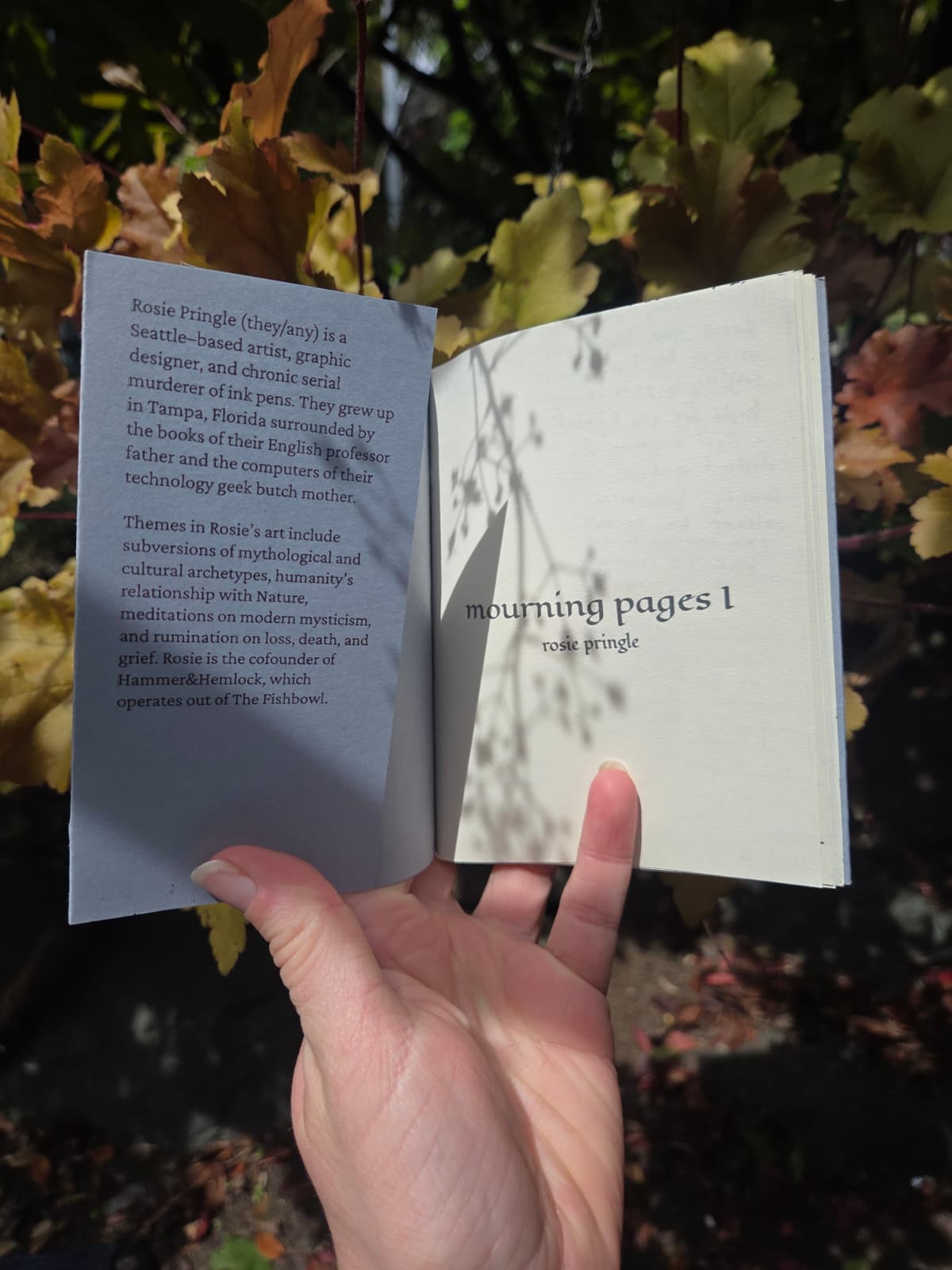 mourning pages I
